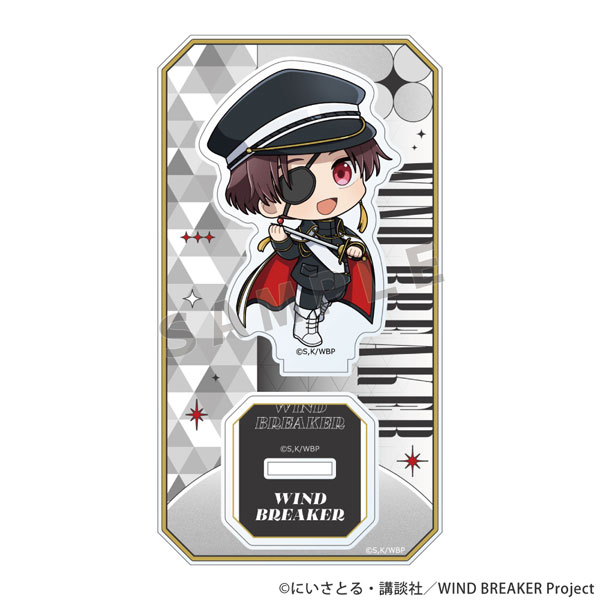 Parflette [WIND BREAKER] Acrylic Stand (Hayato Suo / Military Coordinate) Bild 1