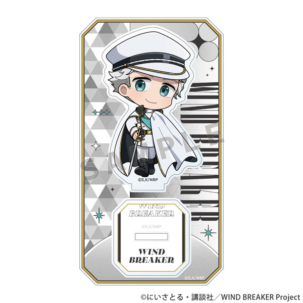 Parflette [WIND BREAKER] Acrylic Stand (Hajime Umemiya / Military Coordinate)