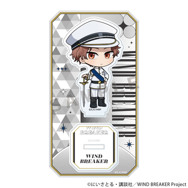 Parflette [WIND BREAKER] Acrylic Stand (Uryu Sakaki / Military Coordinate) imagen 1