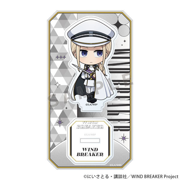 Parflette [WIND BREAKER] Acrylic Stand (Akihito Miyoshi / Military Coordinate)