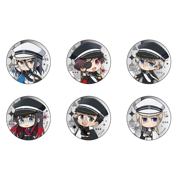 Parflette [WIND BREAKER] Trading Tin Badge (Military Coordinate /ver.B) 6Pack BOX Bild 1