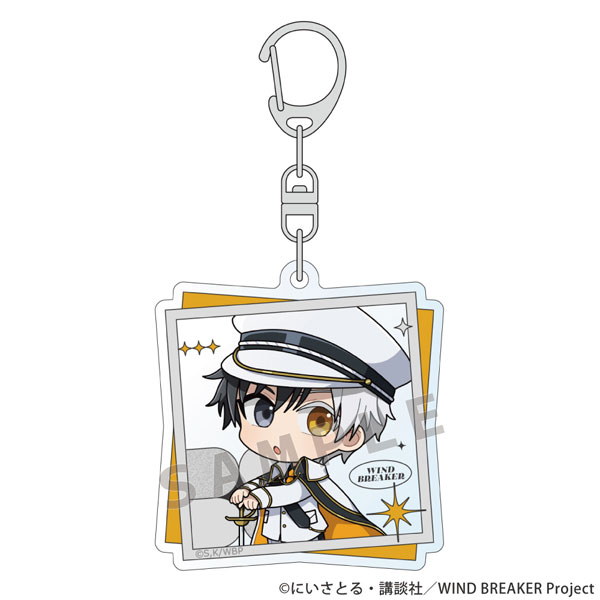 Parflette [WIND BREAKER] Acrylic Keychain (Haruka Sakura / Military Coordinate)