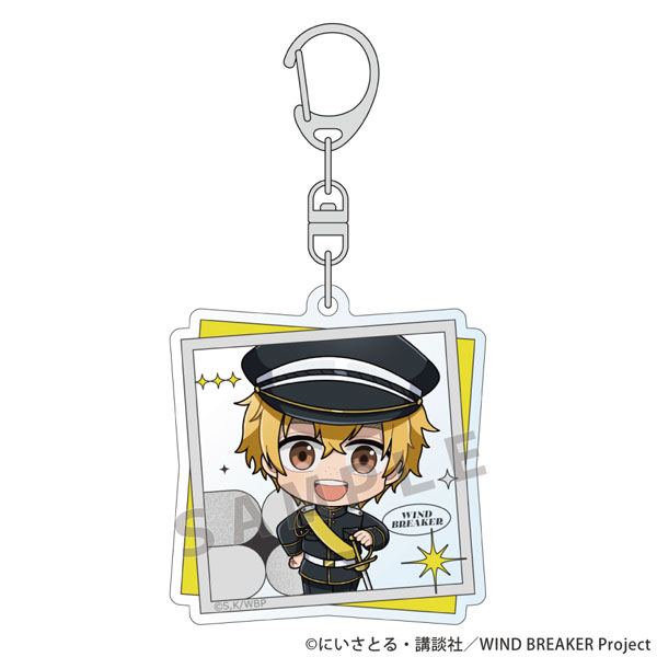 Parflette [WIND BREAKER] Acrylic Keychain (Akihiko Nirei / Military Coordinate)