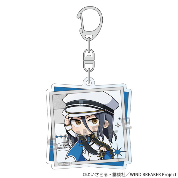 Parflette [WIND BREAKER] Acrylic Keychain (Kyoutarou Sugishita / Military Coordinate)