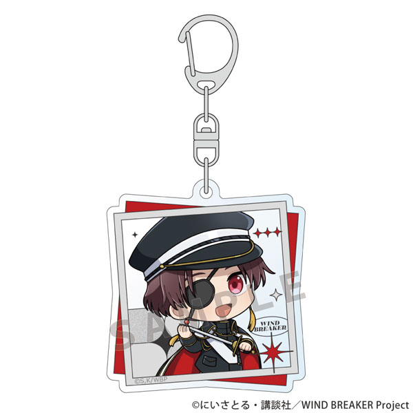 Parflette [WIND BREAKER] Acrylic Keychain (Hayato Suo / Military Coordinate)
