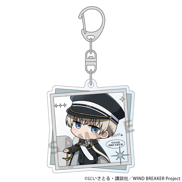 Parflette [WIND BREAKER] Acrylic Keychain (Ren Kaji / Military Coordinate)