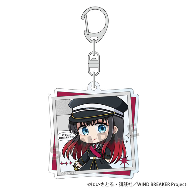 Parflette [WIND BREAKER] Acrylic Keychain (Tasuku Tsubakino / Military Coordinate)