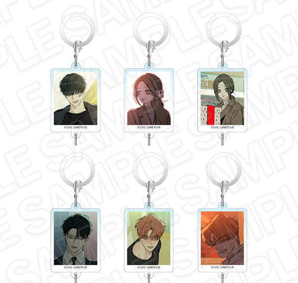 Contents Seed Tears on a Withered Flower ID Photo Style Charm (Random) 6 Item Set Bild 1