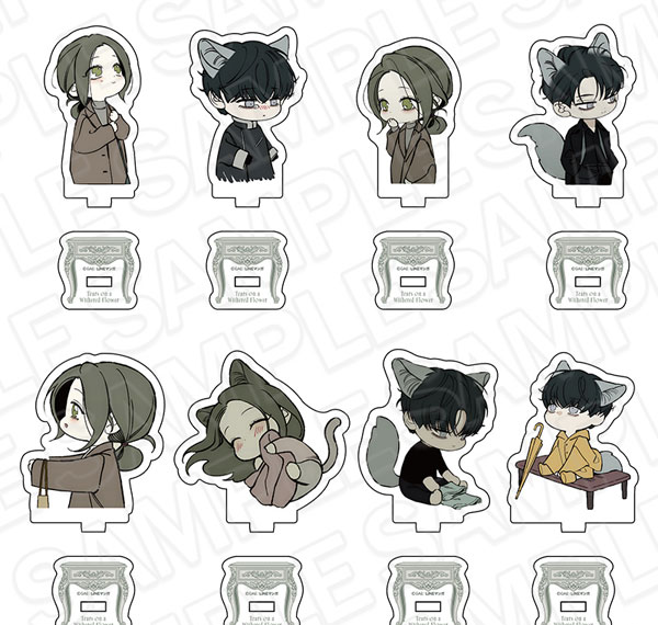 Contents Seed Tears on a Withered Flower Mini Acrylic Stand (Random) 8 Item Set รูปภาพ 1