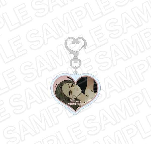 Contents Seed Tears on a Withered Flower Heart-shaped Acrylic Keychain Na Hae-soo Bild 1