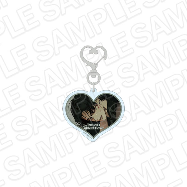 Contents Seed Tears on a Withered Flower Heart-shaped Acrylic Keychain Beom Tae-ha