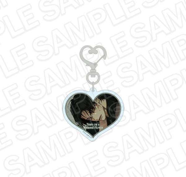 Contents Seed Tears on a Withered Flower Heart-shaped Acrylic Keychain Beom Tae-ha Bild 1
