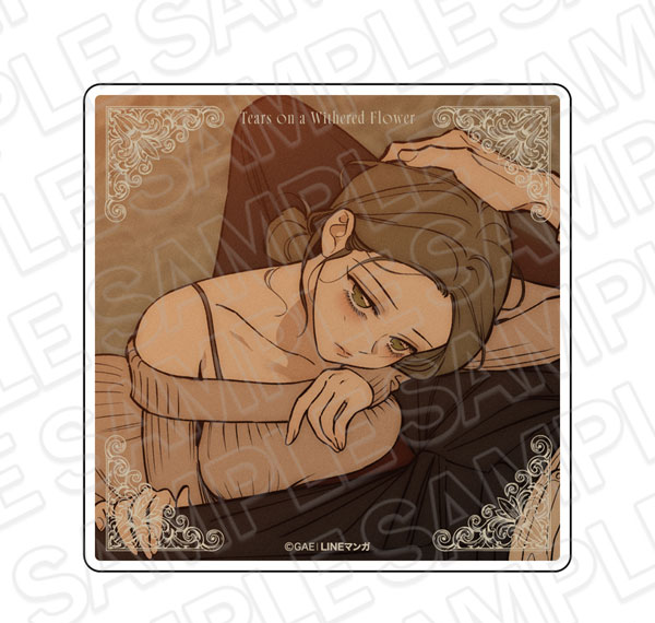Contents Seed Tears on a Withered Flower Acrylic Coaster Na Hae-soo รูปภาพ 1