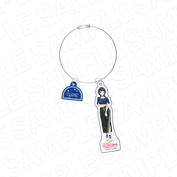 Contents Seed Love Live! Nijigasaki High School Idol Club Wire Keychain Karin Asaka Sporty ver.
