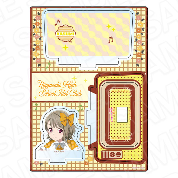 Contents Seed ラブライブ!虹ヶ咲学園スクールアイドル同好会 レイヤーアクリルスタンド 中須かすみ 虹ヶ咲レトロver. 画像 1