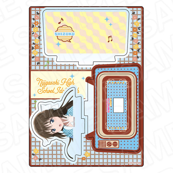 Contents Seed Love Live! Nijigasaki High School Idol Club Layer Acrylic Stand Shizuku Osaka Nijigaku Retro ver.
