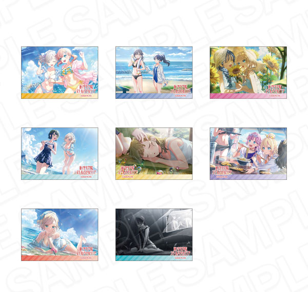 Contents Seed Love Live! Hasunosora Girls' High School Idol Club Square Tin Badge Link!Like! Love Live! vol.9 Set รูปภาพ 1