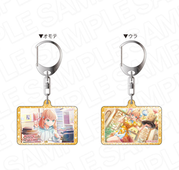 Contents Seed Love Live! Hasunosora Girls' High School Idol Club Double-sided Keychain Kaho Hinoshita Si Lianqin Zhi Wu ver. Bild 1