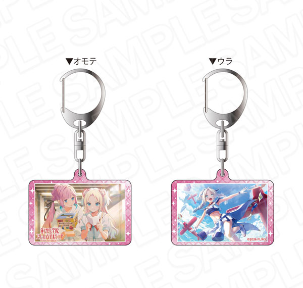 Contents Seed Love Live! Hasunosora Girls' High School Idol Club Double-sided Keychain Rurino Osawa Ao no Tsubame ver. รูปภาพ 1