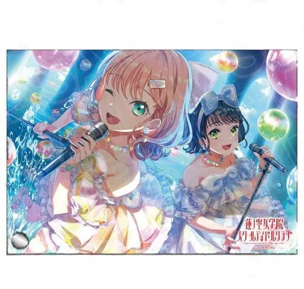 Contents Seed Love Live! Hasunosora Girls' High School Idol Club Mini Acrylic Art Kaho Hinoshita Fruit Punch ver. รูปภาพ 1