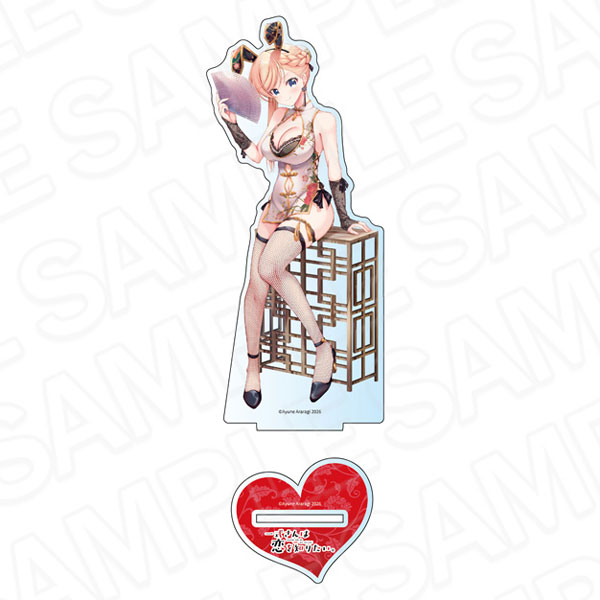 Contents Seed Isshikisan wa Koi wo Shiritai. Deka Acrylic Stand Rinna Milford Isshiki China Bunny ver.