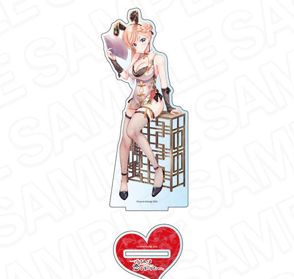 Contents Seed Isshikisan wa Koi wo Shiritai. Deka Acrylic Stand Rinna Milford Isshiki China Bunny ver. รูปภาพ 1