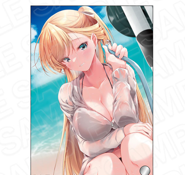 Contents Seed Isshikisan wa Koi wo Shiritai. Mini Acrylic Art Rinna Milford Isshiki Beach de Itazura ver. Bild 1