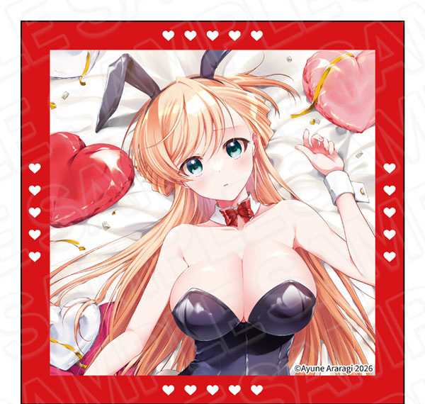 Contents Seed Isshikisan wa Koi wo Shiritai. Microfiber Cloth Rinna Milford Isshiki Bunny ver. รูปภาพ 1