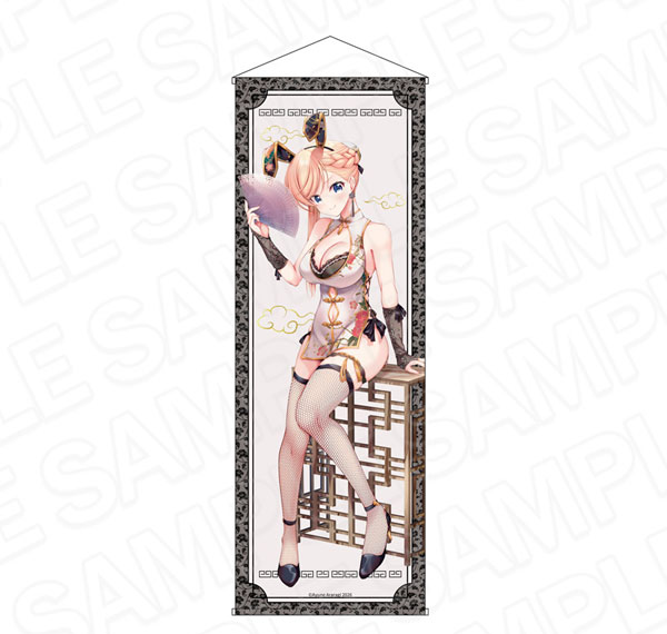 Contents Seed Isshikisan wa Koi wo Shiritai. แผ่นผ้าแขวนผนังจัมโบ้ Rinna Milford Isshiki China Bunny ver. รูปภาพ 1