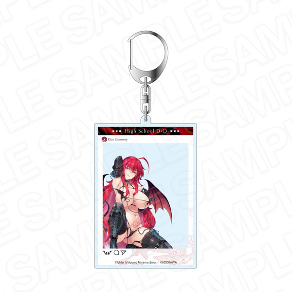 Contents Seed High School D x D SNS Style Acrylic Keychain Rias Gremory Succubus & Nun ver.