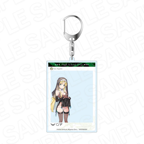 Contents Seed High School D x D SNS Style Acrylic Keychain Asia Argento Succubus & Nun ver.