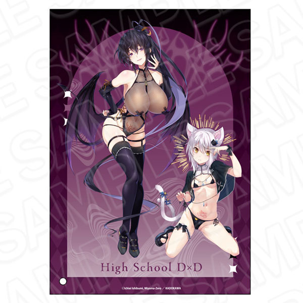 Contents Seed High School D x D Mini Acrylic Art Akeno Himejima & Koneko Toujou Succubus & Nun ver.