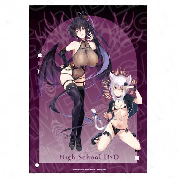 Contents Seed High School D x D Mini Acrylic Art Akeno Himejima & Koneko Toujou Succubus & Nun ver. Bild 1