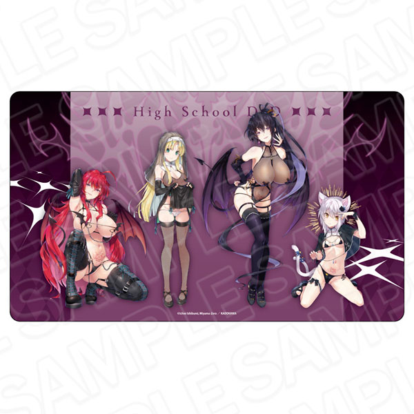 Contents Seed High School D x D Rubber Desk Mat Succubus & Nun ver.