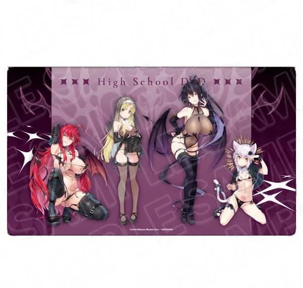 Contents Seed High School D x D Rubber Desk Mat Succubus & Nun ver. Bild 1