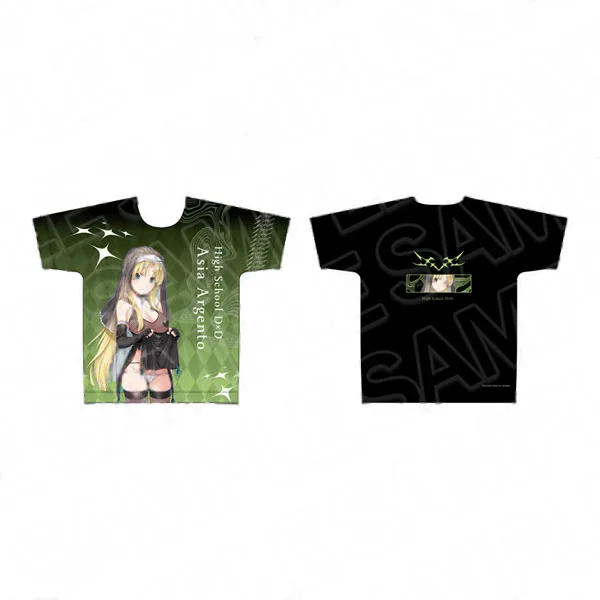 Contents Seed High School D x D Full Graphic T-shirt Asia Argento Succubus & Nun ver. Bild 1