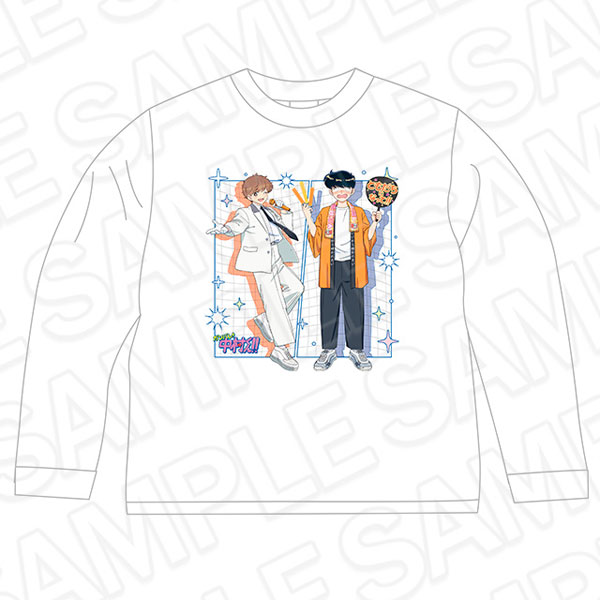 Contents Seed TV Animation "Ganbare! Nakamura-kun!!" Long Sleeve T-shirt Otaku & Idol ver.