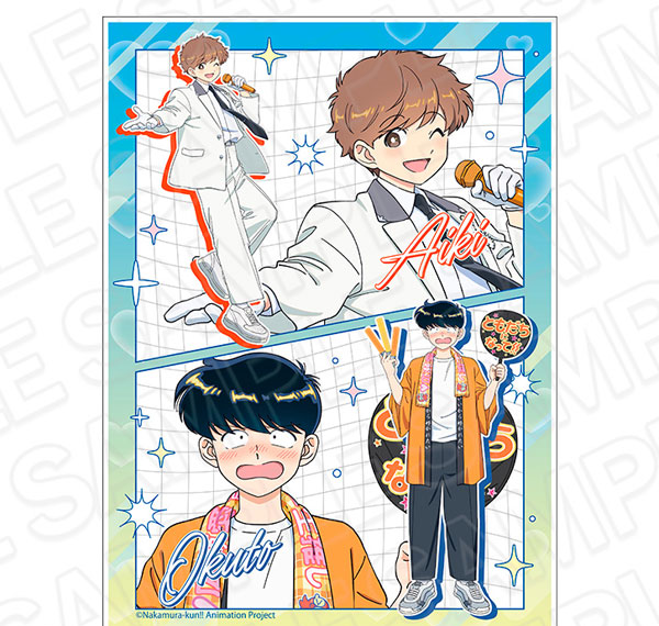 Contents Seed TV Animation "Ganbare! Nakamura-kun!!" Canvas Art Otaku & Idol ver. Bild 1