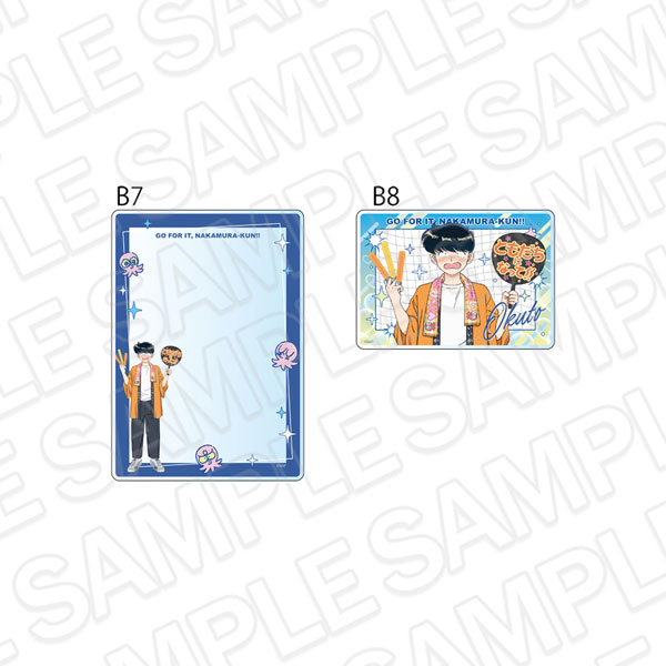 Contents Seed TV Animation "Ganbare! Nakamura-kun!!" Hard Card Case Set Okuto Nakamura Otaku ver.