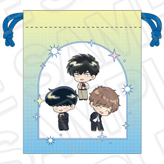 Contents Seed TV Animation "Ganbare! Nakamura-kun!!" Drawstring Bag Chibi ver.