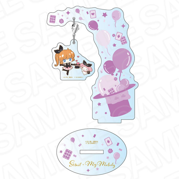 Contents Seed Saint Tail x Sanrio Characters Furafura Acrylic Stand Saint Tail x My Melody