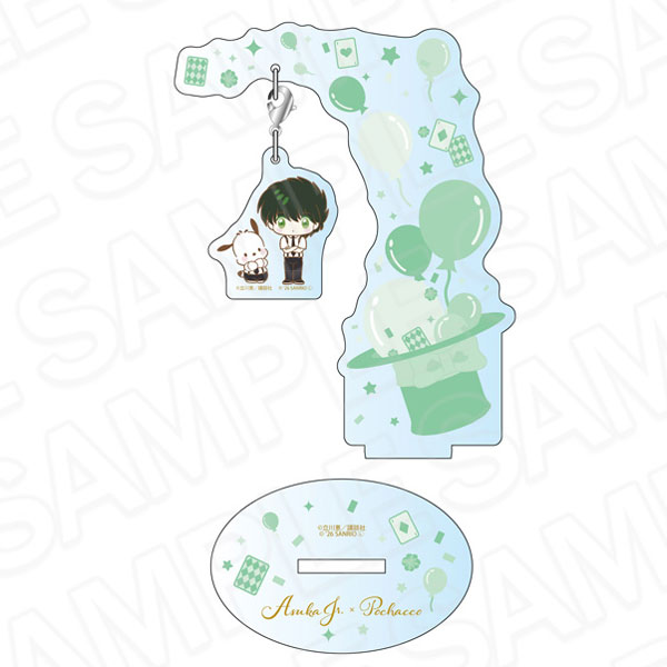 Contents Seed Saint Tail x Sanrio Characters Furafura Acrylic Stand Asuka Jr. x Pochacco image 1