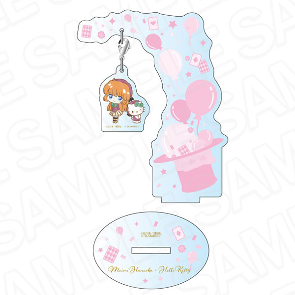 Contents Seed Saint Tail x Sanrio Characters Furafura Acrylic Stand Meimi Haneoka x Hello Kitty