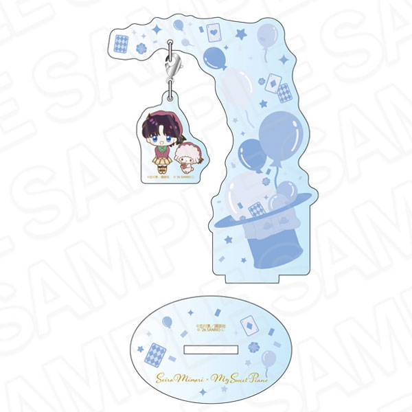 Contents Seed Saint Tail x Sanrio Characters Furafura Acrylic Stand Seira Mimori x My Sweet Piano