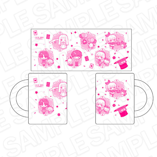 Contents Seed Saint Tail x Sanrio Characters Glass Mug 图片 1