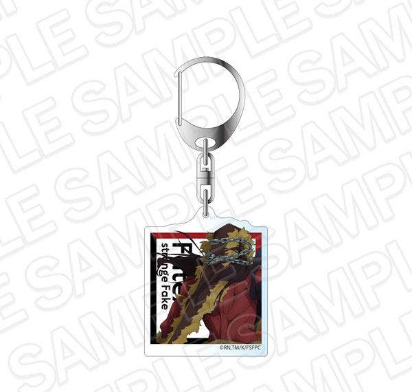 Contents Seed TV Anime "Fate/strange Fake" Acrylic Keychain Avenger/True Archer Bild 1