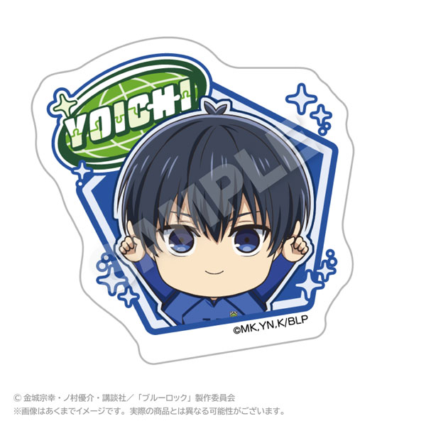 Stella Notes TV Anime "Bluelock" Point Name Badge Yoichi Isagi