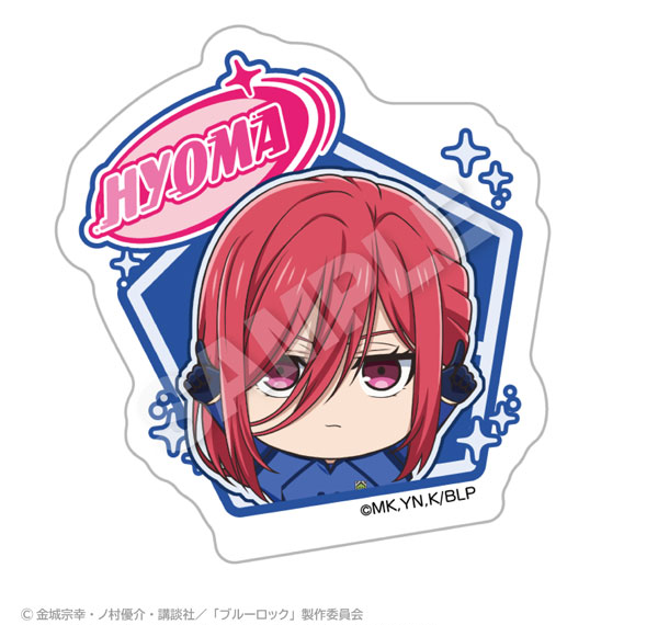 Stella Notes TV Anime "Bluelock" Point Name Badge Hyouma Chigiri รูปภาพ 1