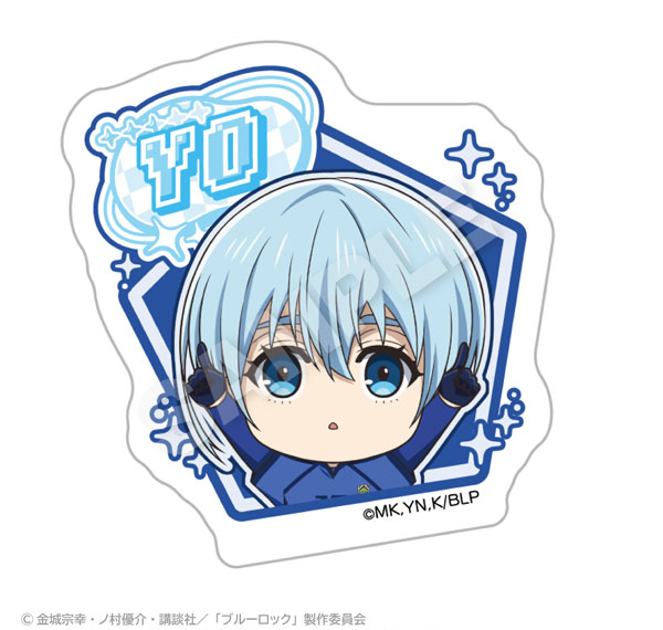 Stella Notes TV Anime "Bluelock" Point Name Badge You Hiori รูปภาพ 1
