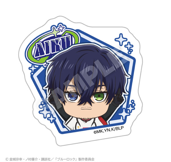 Stella Notes TV Anime "Bluelock" Point Name Badge Oliver Aiku รูปภาพ 1